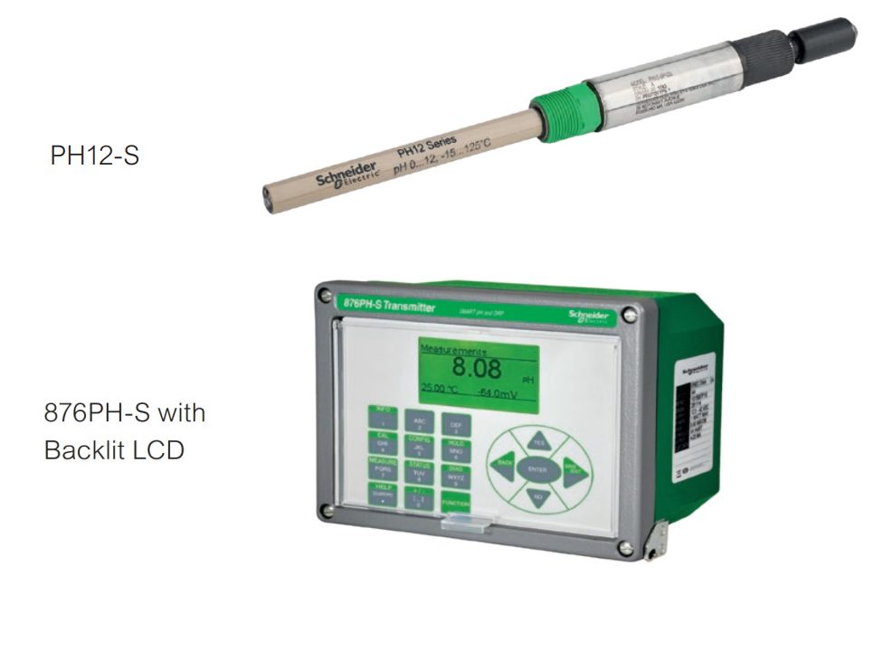 PH10 and PH12 Smart Sensors 876PH-S Transmitter